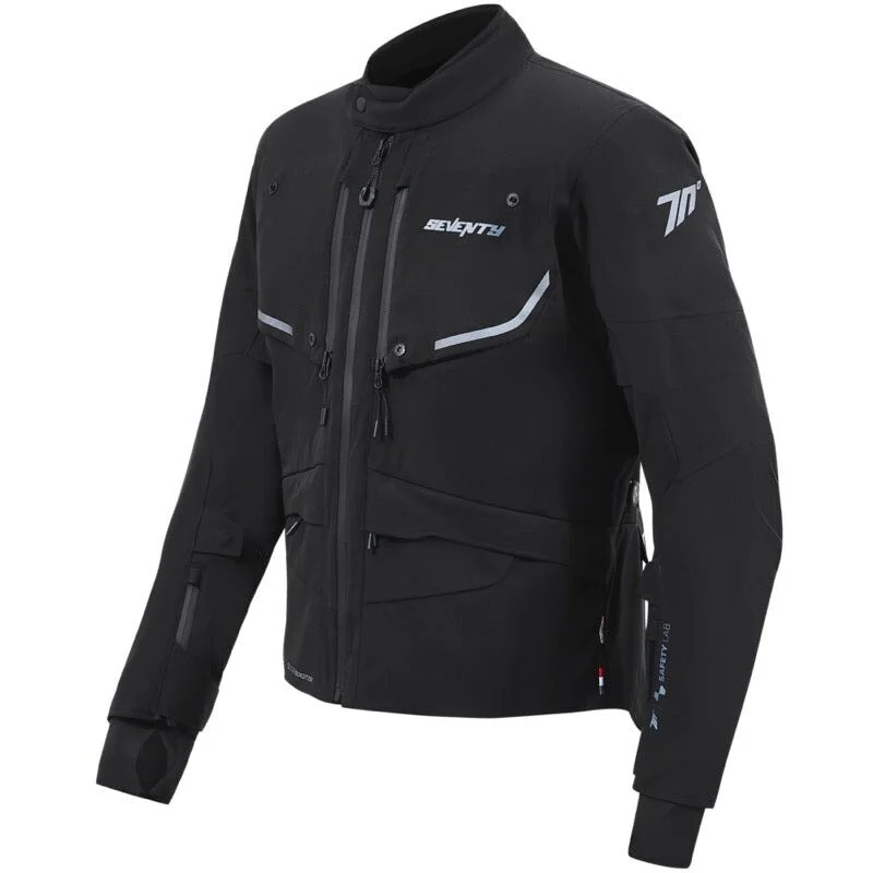 Giubbotto Moto Donna Seventy Degrees SD-JT47 EXPEDITION Nero Nuovo Arrivo
