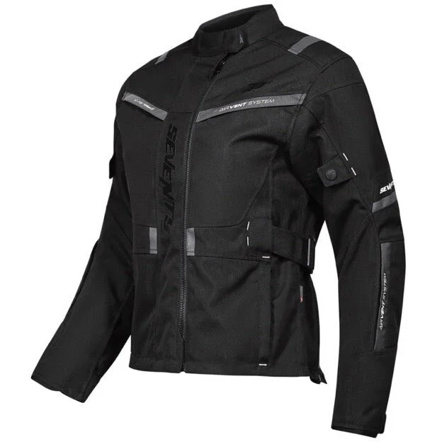 Super Prezzo Giubbotto Moto Donna Seventy Degrees SD-JT85 TONALE Nero