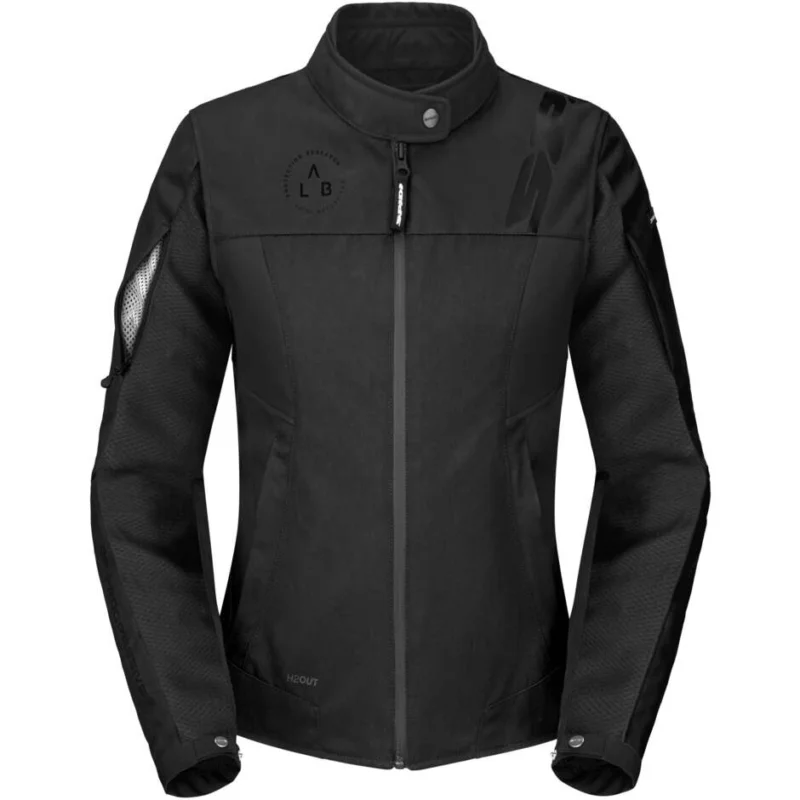 Di Tendenza Giubbotto Moto Donna Spidi CORSA H2OUT LADY Nero