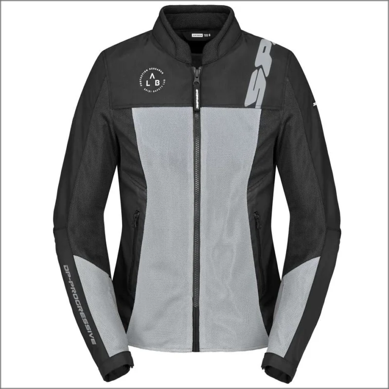 Offerta Lampo Giubbotto Moto Donna Spidi CORSA NET LADY Grigio nero