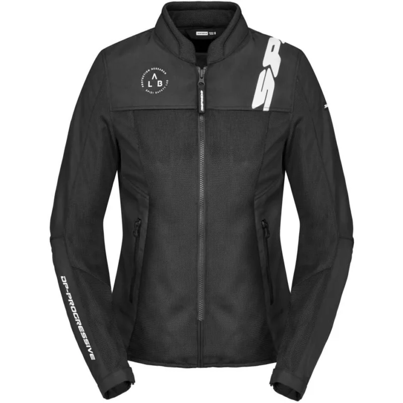 Giubbotto Moto Donna Spidi CORSA NET LADY Nero Bianco Nuova Collezione