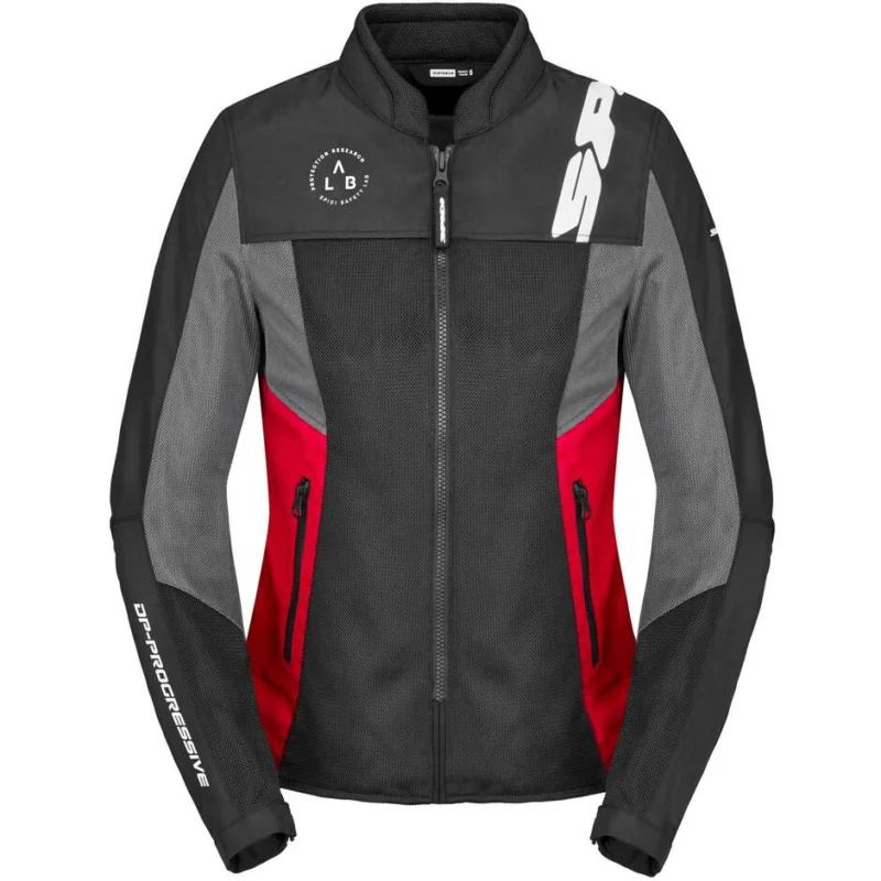 Di Tendenza Giubbotto Moto Donna Spidi CORSA NET LADY Rosso