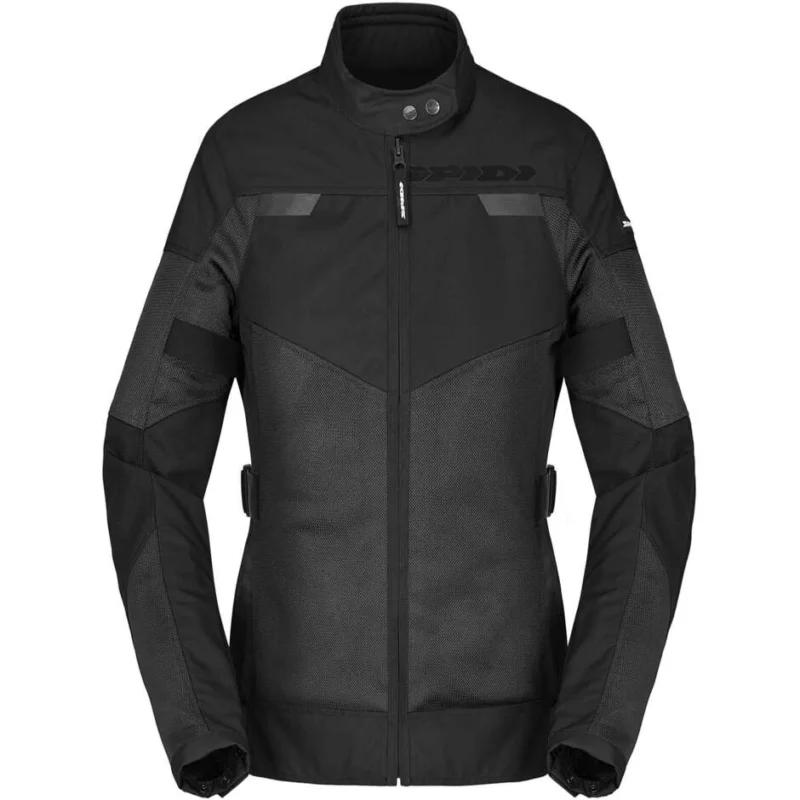 Giubbotto Moto Donna Spidi EQUINOX NET WINDOUT LADY Nero Di Tendenza