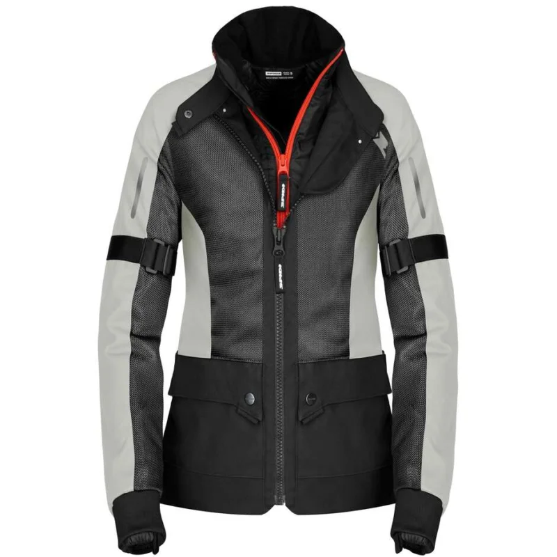 Giubbotto Moto Donna Spidi NET H2OUT LADY Nero Ghiaccio Offerta Del Giorno