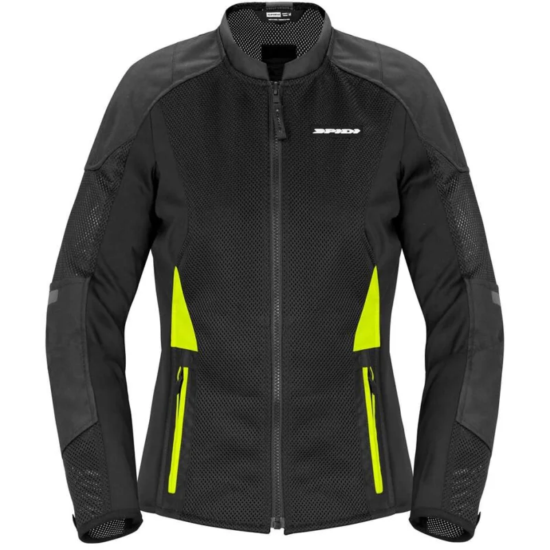 Giubbotto Moto Donna Spidi SUPER NET LADY Giallo Fluo Reso Gratuito