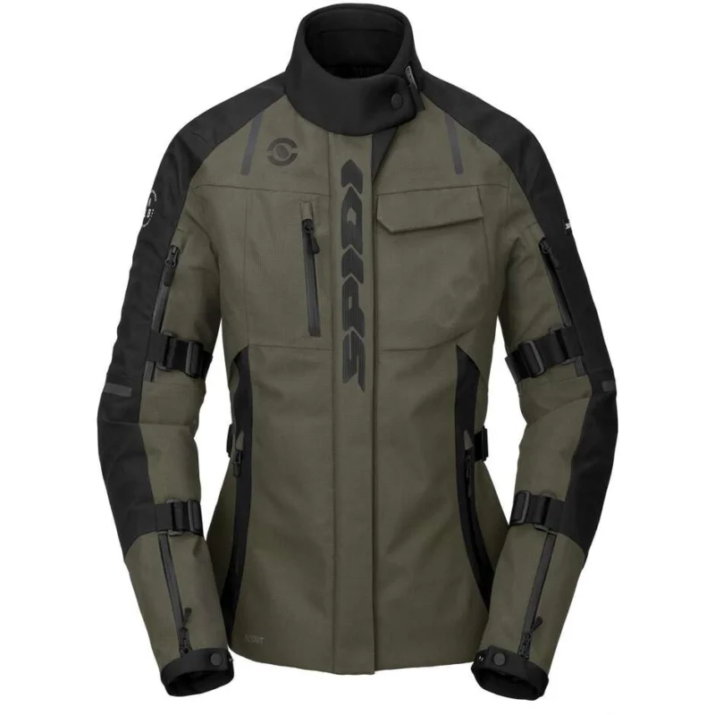 Economico Giubbotto Moto Donna Spidi TOUR EVO 2 LADY Militare