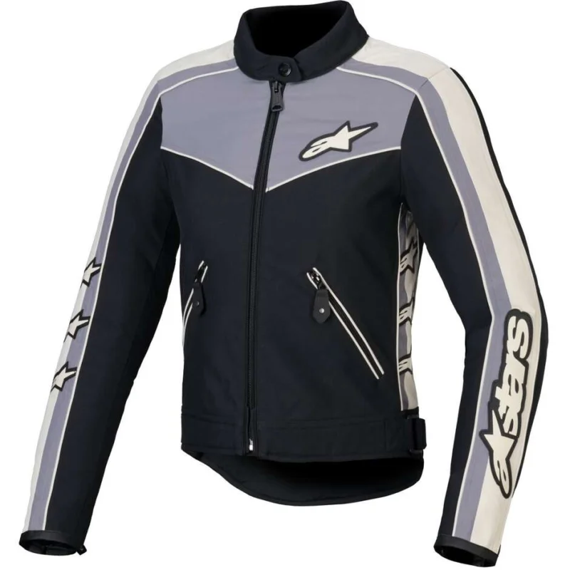 Giubbotto Moto Donna Tessuto Alpinestars STELLA T-DYNO WR Nero Scuro Grigio Offerta Limitata