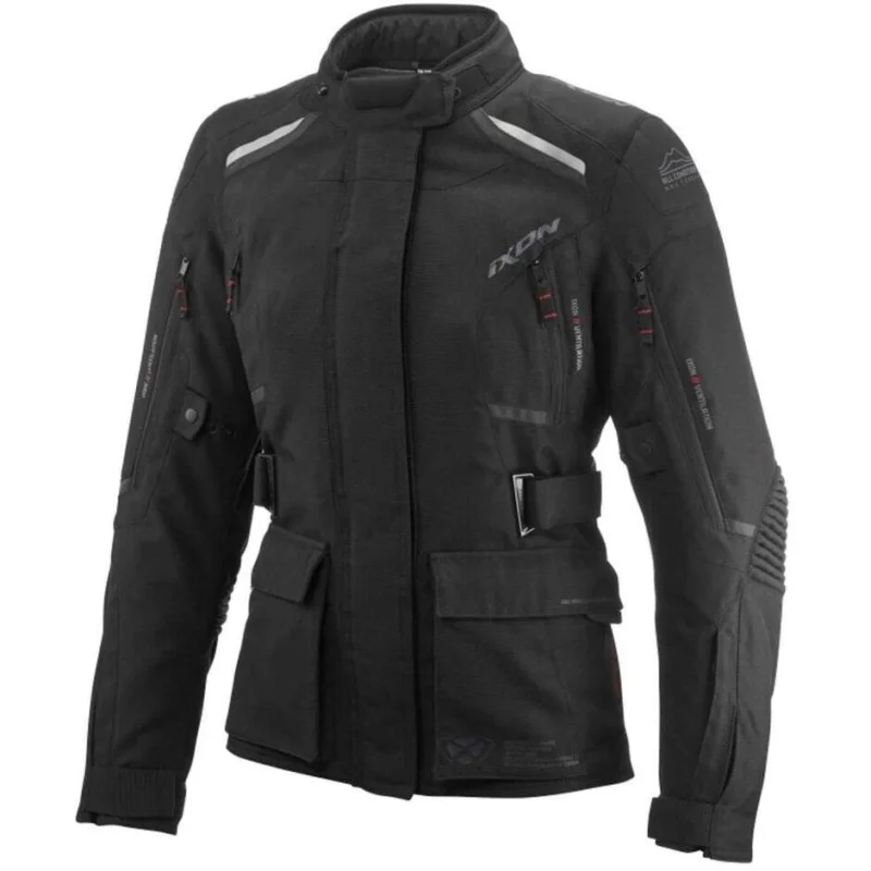 Professionale Giubbotto Moto Donna Touring Ixon MIDGARD LADY Nero