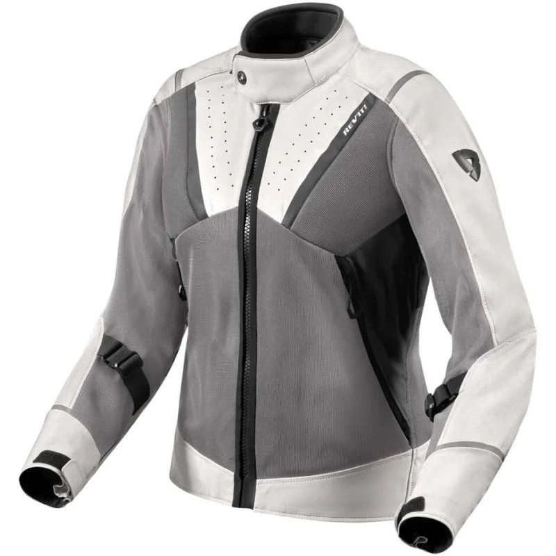 Popolare Giubbotto Moto Donna Traforate Rev'it AIRWAVE 4 LADIES Argento Antracite