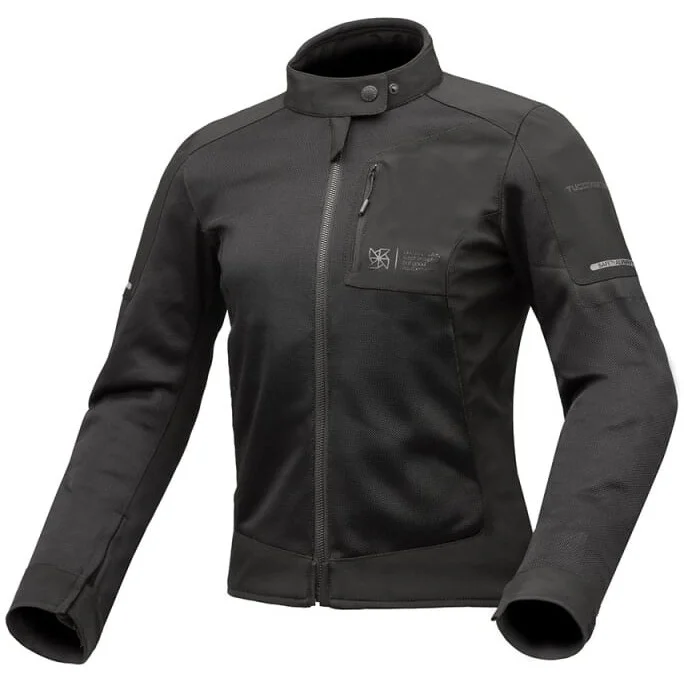Promo Stagionale Giubbotto Moto Donna Tucano Urbano 8308WF422 HIGHMOTION Hydroscud Nero