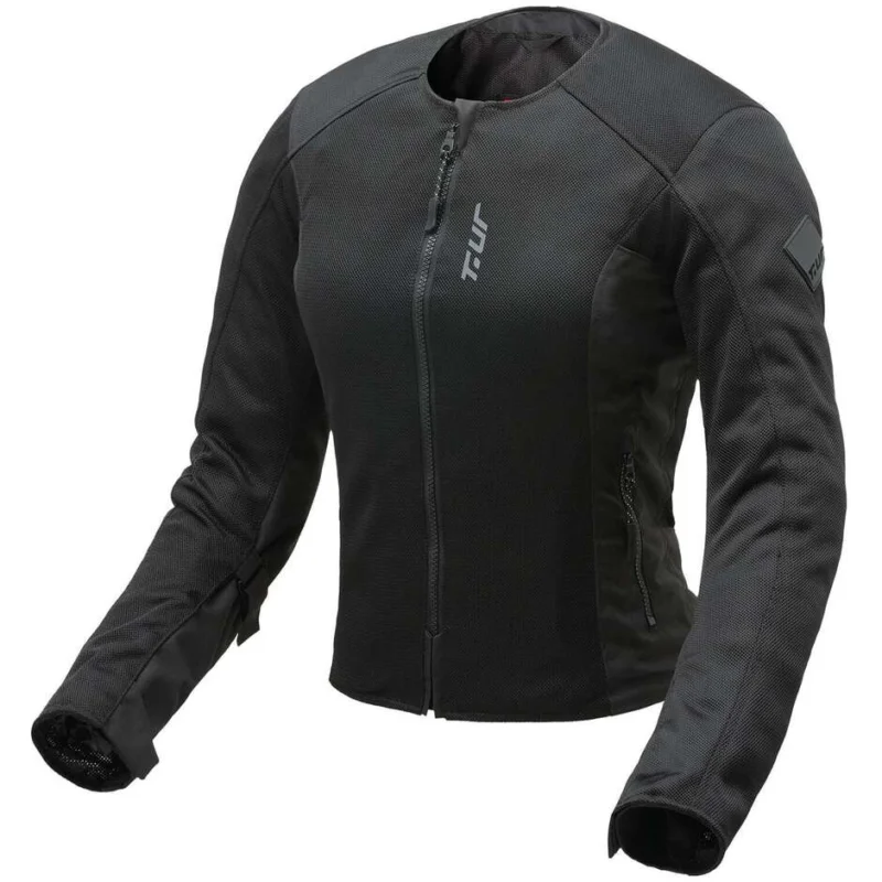 Promozione Giubbotto Moto Donna T-UR T8138W AIRFLOW SHIELD LADY Nero