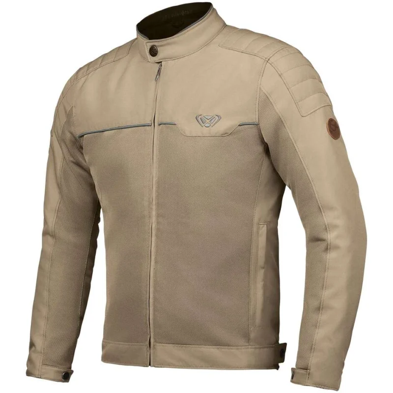 Giubbotto Moto Estiva Ixon CORNET Sabbia Verde Tattico Vendita Finale