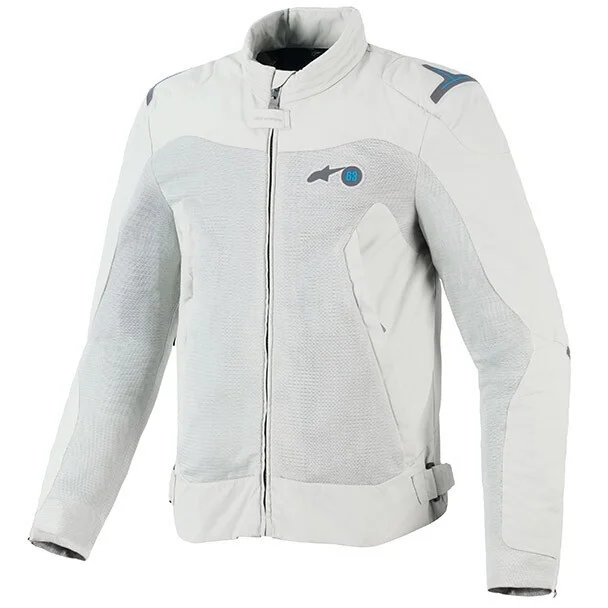 Giubbotto Moto Estivo Alpinestars CIRCAL-1 AIR Metal Grigio Blu Vendita Finale