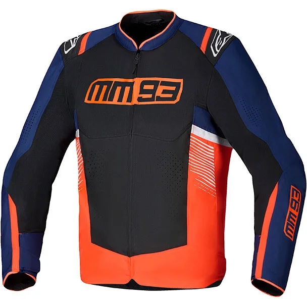 Giubbotto Moto Estivo Alpinestars T-SPS AIR V2 MM93 Nero Arancio Blu Bestseller