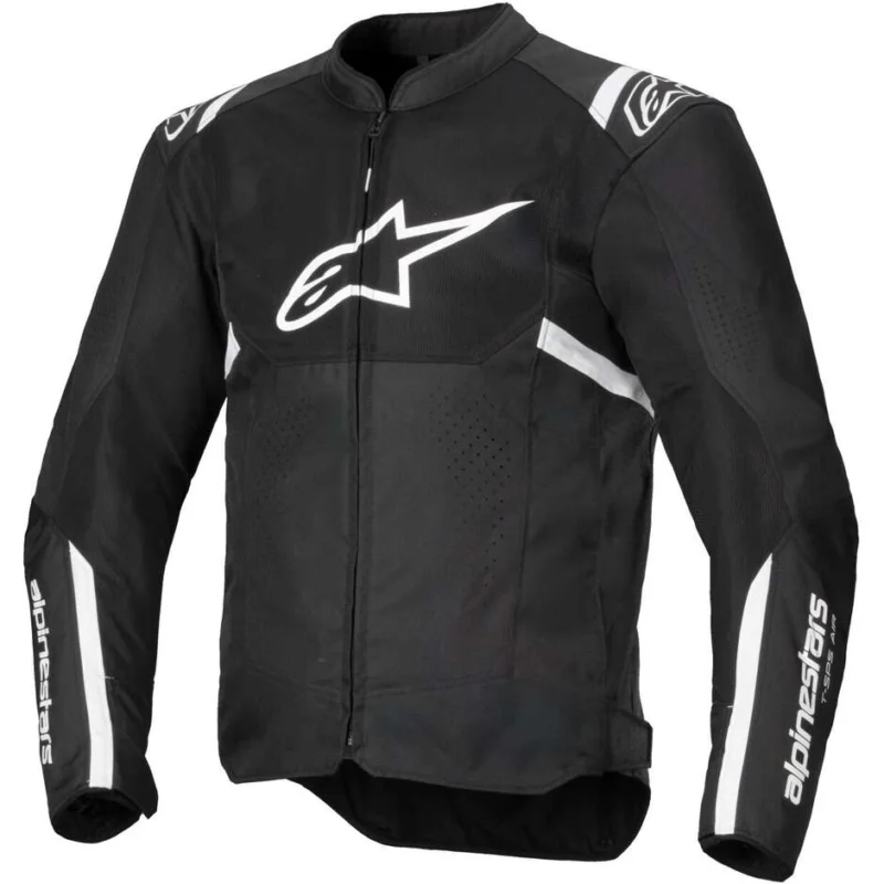 Promozione Esclusiva Giubbotto Moto Estivo Alpinestars T-SPS AIR V2 Nero Bianco