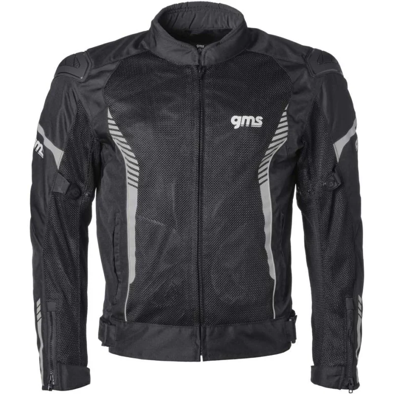 Giubbotto Moto Estivo Gms SAMU Mesh Nero Promo Stagionale