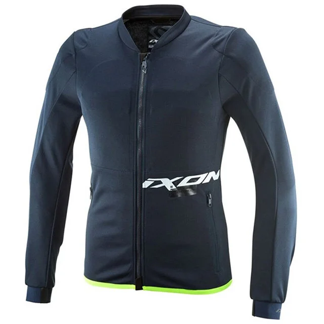 Compra Online Giubbotto Moto Estivo Ixon ARMA Blu Marino Bianco Giallo Brillante
