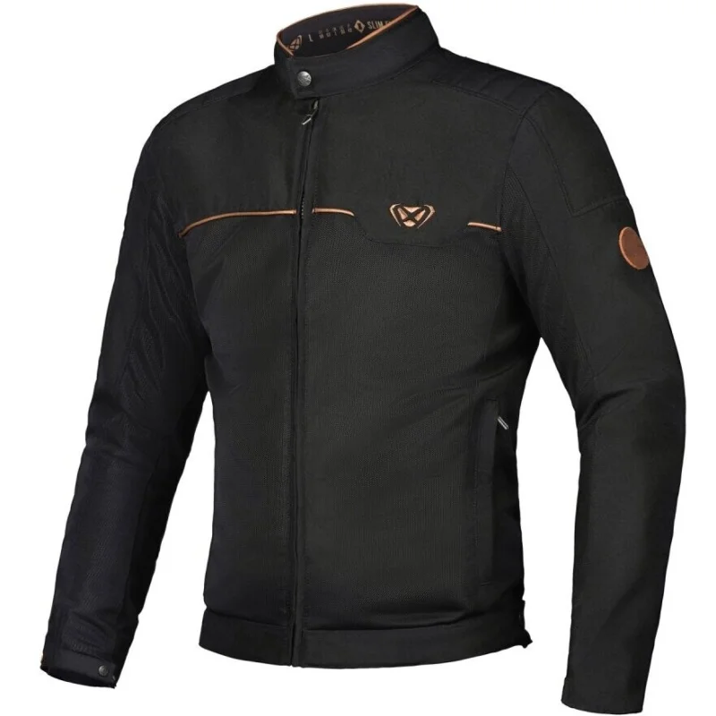 Giubbotto Moto Estivo Ixon CORNET Nero Marrone Affare