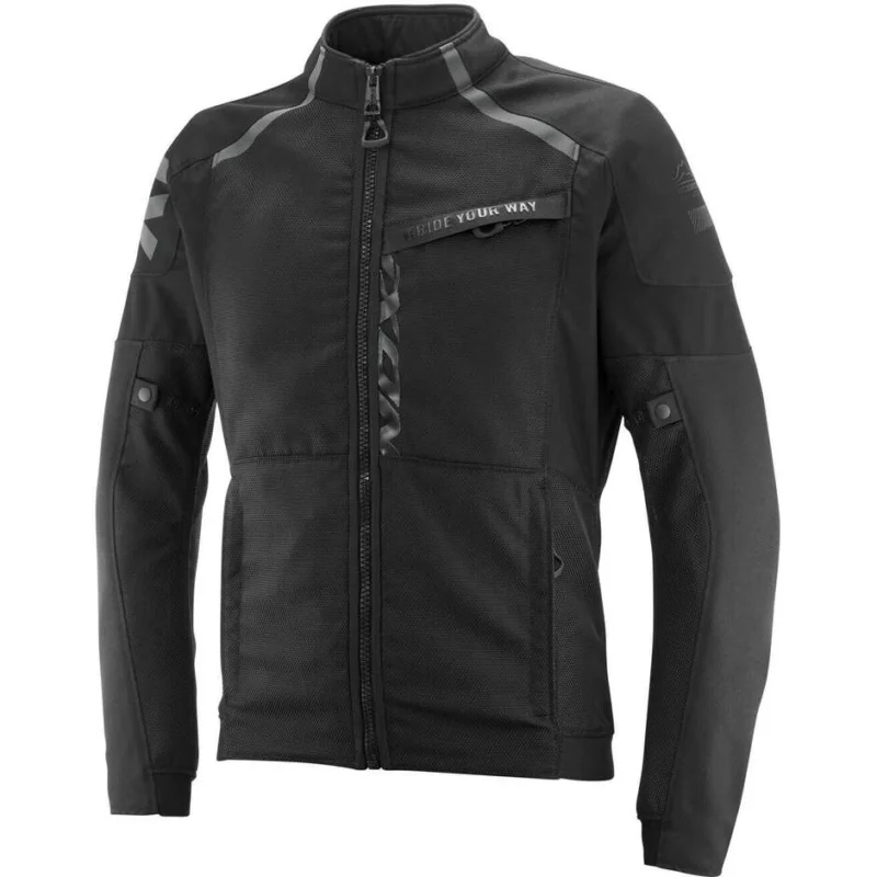 Giubbotto Moto Estivo Ixon OSTARA Nero Super Prezzo