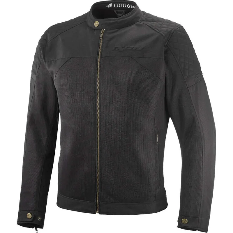 Giubbotto Moto Estivo Ixon OZCAN Nero Non Perdere
