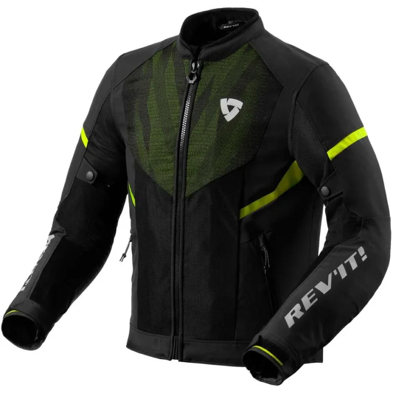 Compra Adesso Giubbotto Moto Estivo Rev'it HYPERSPEED 2 GT AIR Nero Giallo Neon