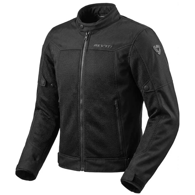 Giubbotto Moto Estivo Traforata Rev'it SOLE Nero Promo Stagionale