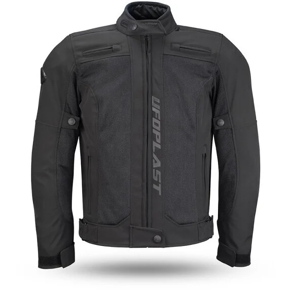 Giubbotto Moto Estivo Traforato Ufo ACRON Air WP Nero Offerta Del Giorno