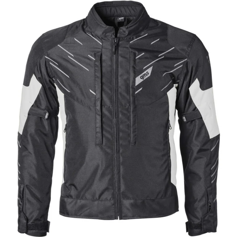 Affare Giubbotto Moto Gms Kasai WP Nero Bianco