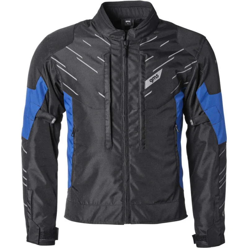 Prezzo Basso Giubbotto Moto Gms Kasai WP Nero Blu Marino