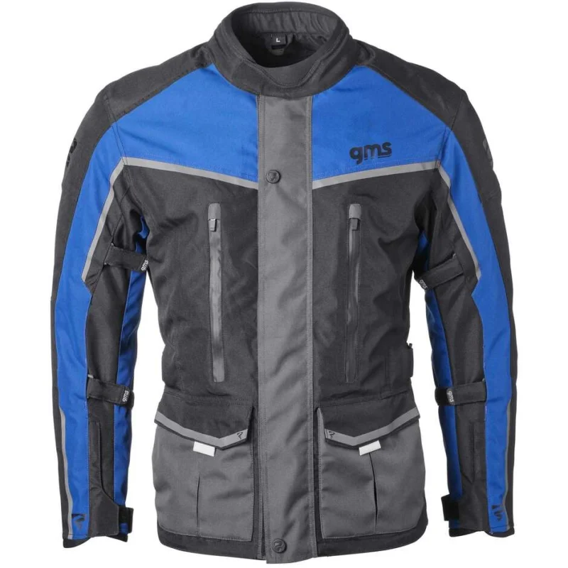 Giubbotto Moto Gms TWISTER NEO WP NeroBlu Marino Quantità Limitata