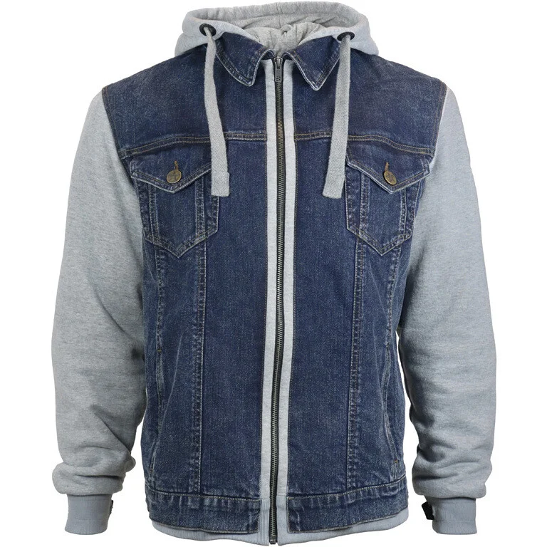 Economico Giubbotto Moto Harisson WESTSIDE 2 Blu Grigio