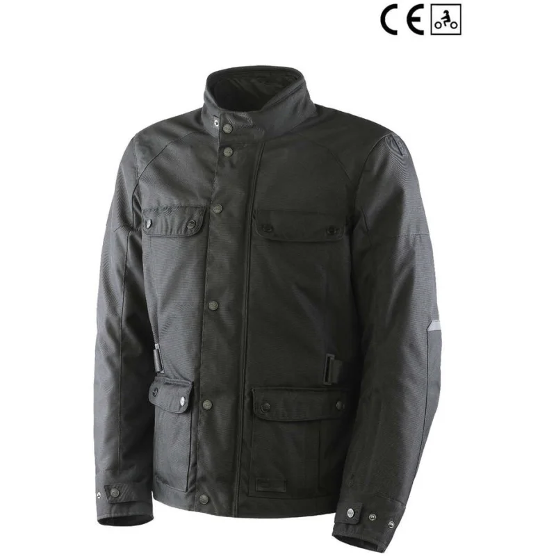 Giubbotto Moto Impermeabile Oj Atmosfere J225 MUST Nero Super Prezzo