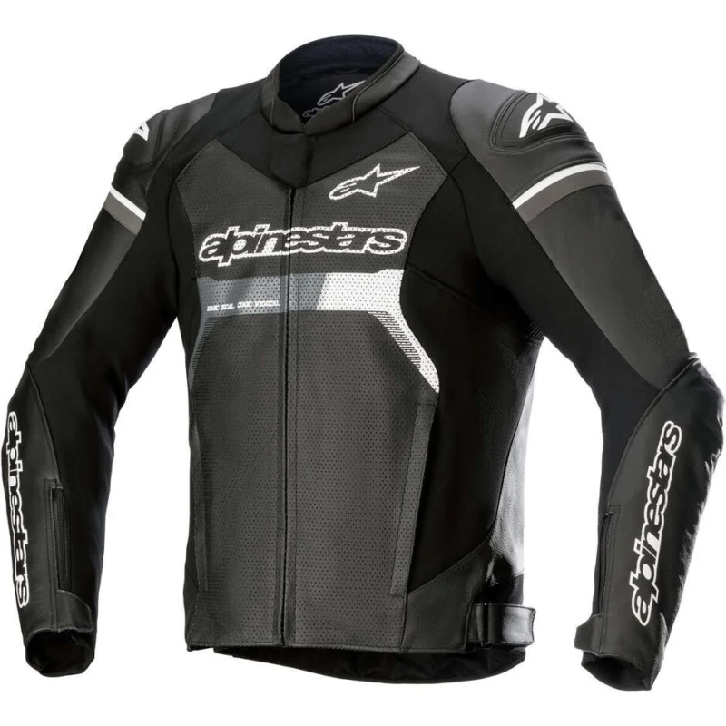 Giubbotto Moto in Pelle Alpinestars GP FORCE AIRFLOW Nero Acquista Ora