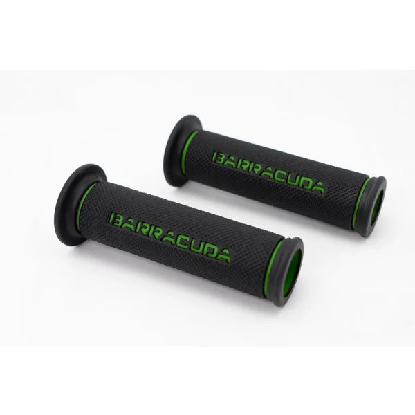 Pagamento Sicuro Barracuda BASIC RACING Green Motorcycle Grips