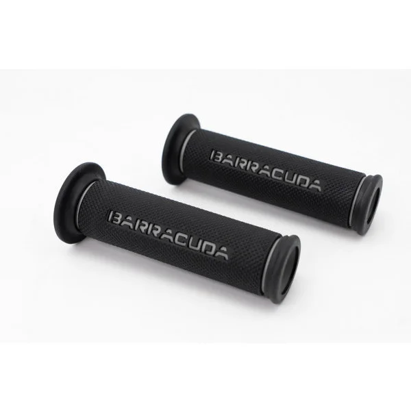 Economico Barracuda BASIC RACING Motorcycle Grips Gray