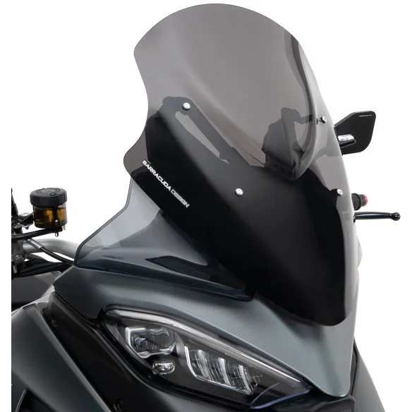 Barracuda Dark Smoked Windshield for Ducati Multistrada V4 s (2022) Consegna Rapida