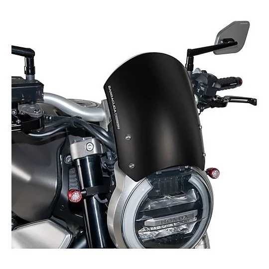 Barracuda HN1300-18BClassic Aluminum Motorcycle Front Fairing Black Specific for Honda CB 1000R (2018) Offerta Speciale