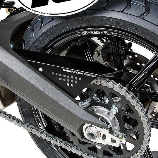 Novità Barracuda Motorcycle Chain Cover for Ducati Scrambler 2015-18