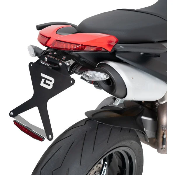 Barracuda Motorcycle License Plate Holder For Original Arrows Specific for Ducati Hypermotard 950 (2020-21) Bestseller