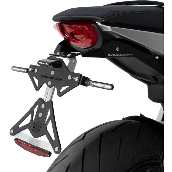 Quantità Limitata Barracuda Motorcycle License Plate Holder HN1104-18 Specific for Honda CB 1000R (2018-23)