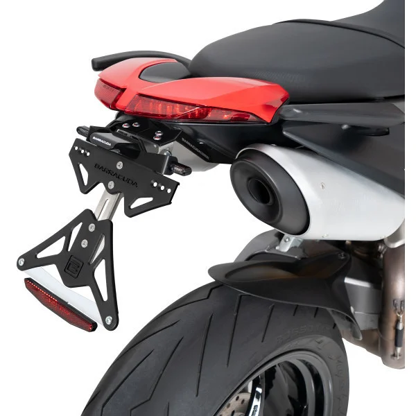 Compra Adesso Barracuda Motorcycle License Plate Holder Specific for Ducati Hypermotard 950 (2020-21)