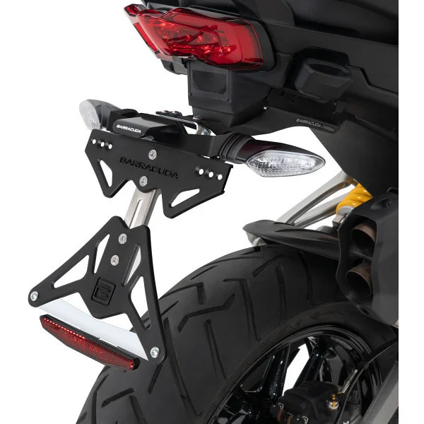 Offerta Speciale Barracuda Motorcycle License Plate Holder Specific for Ducati Multistrada V4S (2022) ORIGINAL ARROWS