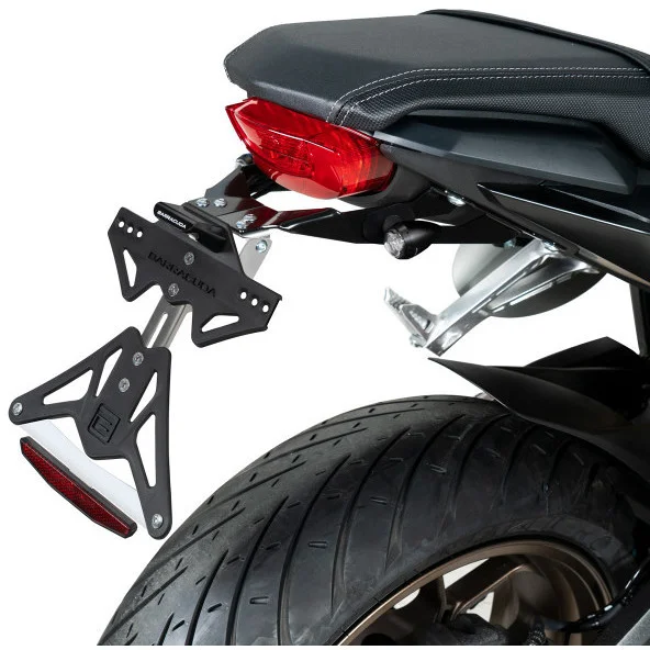 Barracuda Motorcycle License Plate Holder Specific for Honda CBR 650r / CB 650r (2021-23) Scelto Dai Clienti