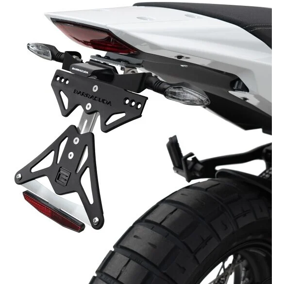 Barracuda Motorcycle License Plate Holder Specific for MotoMorini X-cape (2022) for Original Arrows Offerta