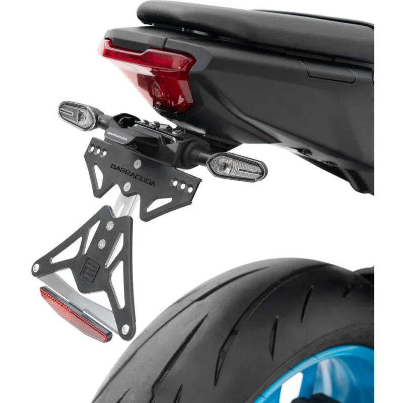 Offerta Lampo Barracuda Motorcycle License Plate Holder Specific for Original Indicators for Yamaha MT-07 (2025)