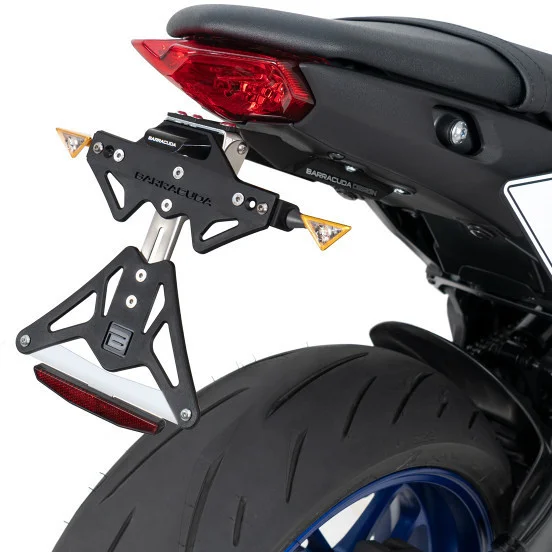Barracuda Motorcycle License Plate Holder Specific for Yamaha MT-09 (2021-23) Compra Oggi Stesso