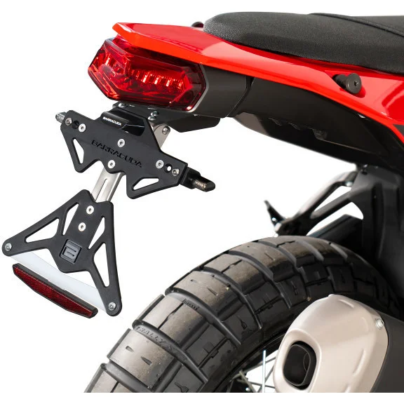 Novità Barracuda Motorcycle License Plate Holder Specific For Yamaha Ténéré 700 (2019-23)