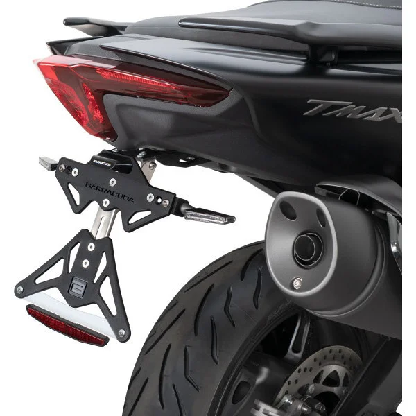 Barracuda Motorcycle License Plate Holder Specific For Yamaha T-MAX (2020-21) Saldi