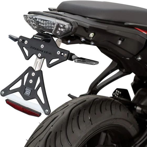 Promozione Barracuda Motorcycle License Plate Holder Specific For Yamaha Tracer 700 (2020-22)