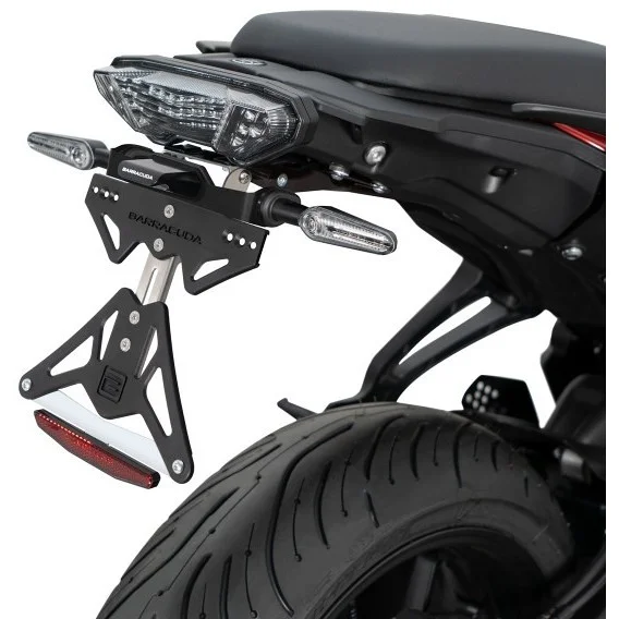Offerta Lampo Barracuda Motorcycle License Plate Holder Specific For Yamaha Tracer 700 (2020-23) for Original Arrows